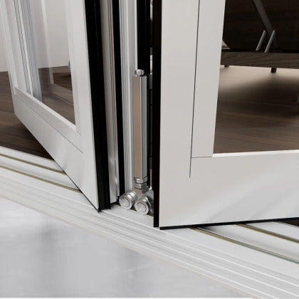 Custom Bifold Patio Door 60 x 80 Installed