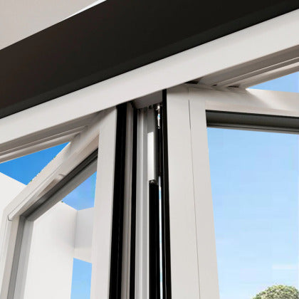 Custom Bifold Patio Door 60 x 80 Installed