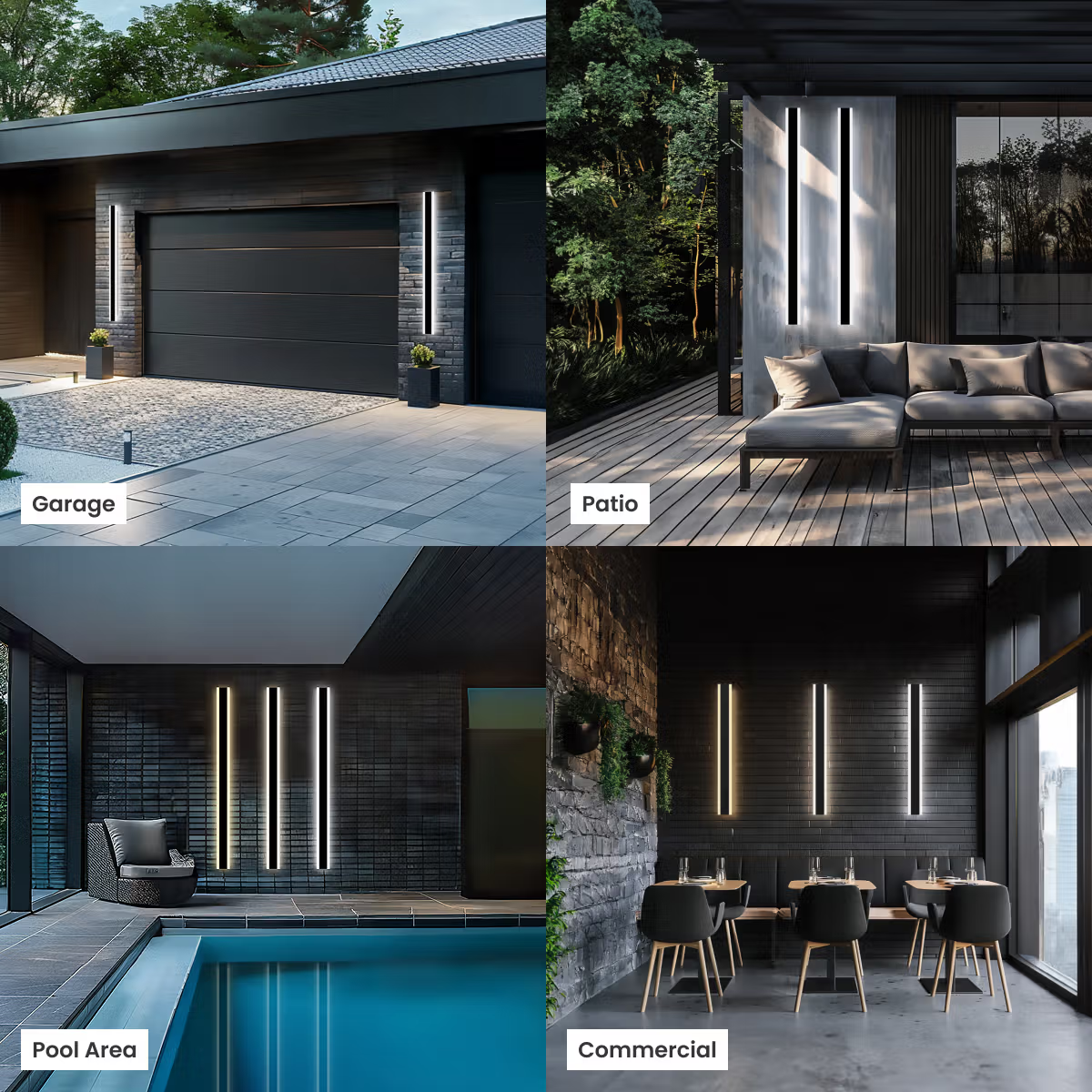 Haylen Waterproof LED Wall Light