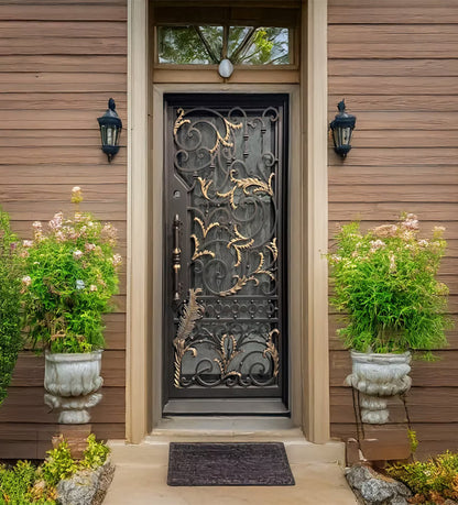 WI107 Single Iron Door