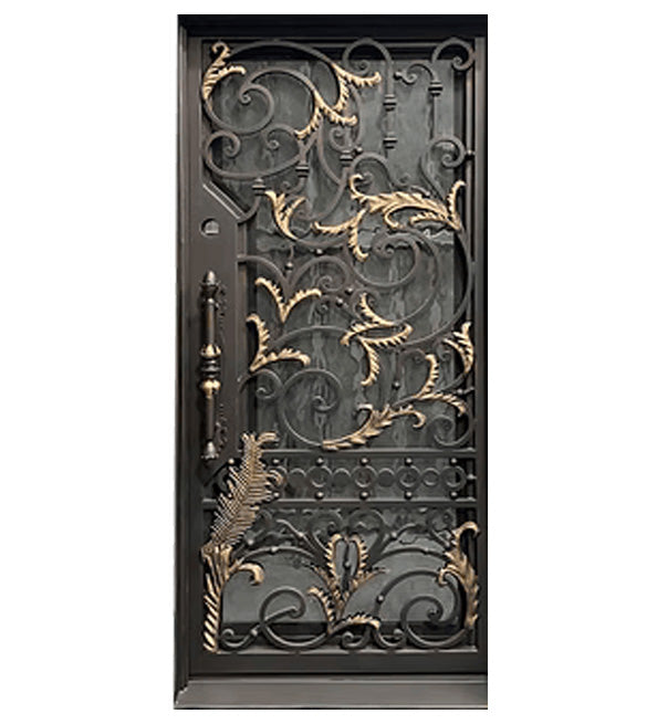 WI107 Single Iron Door