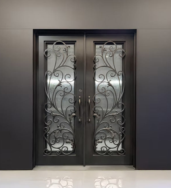 WI124 Double Iron Door