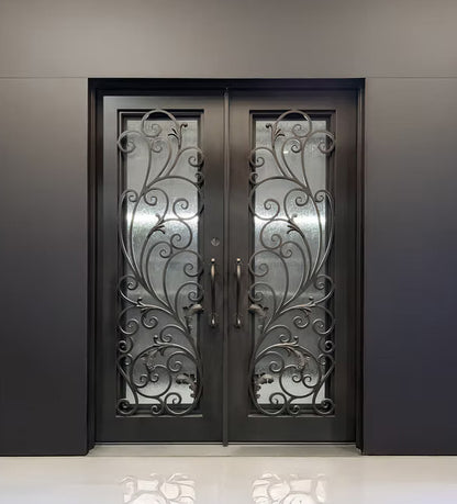 WI124 Double Iron Door