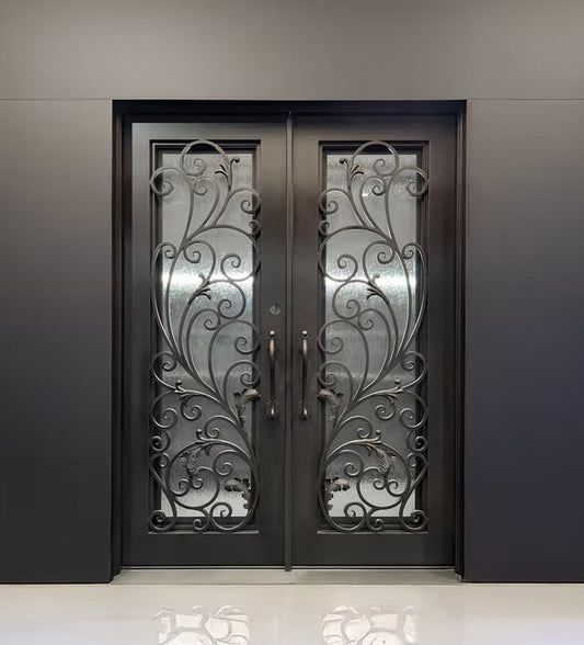 WI124 Double Iron Door