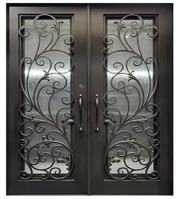 WI124 Double Iron Door