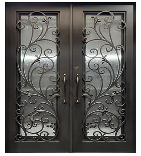 WI124 Double Iron Door