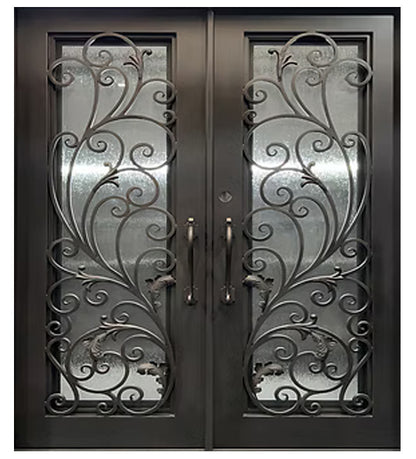 WI124 Double Iron Door
